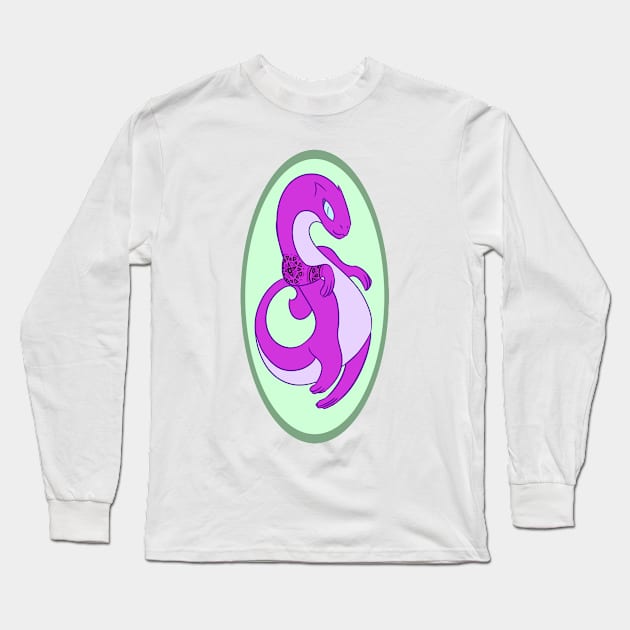 Ace Tattoo Dragon Long Sleeve T-Shirt by AnthonyPanics